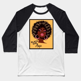 Black Girl Magic Baseball T-Shirt